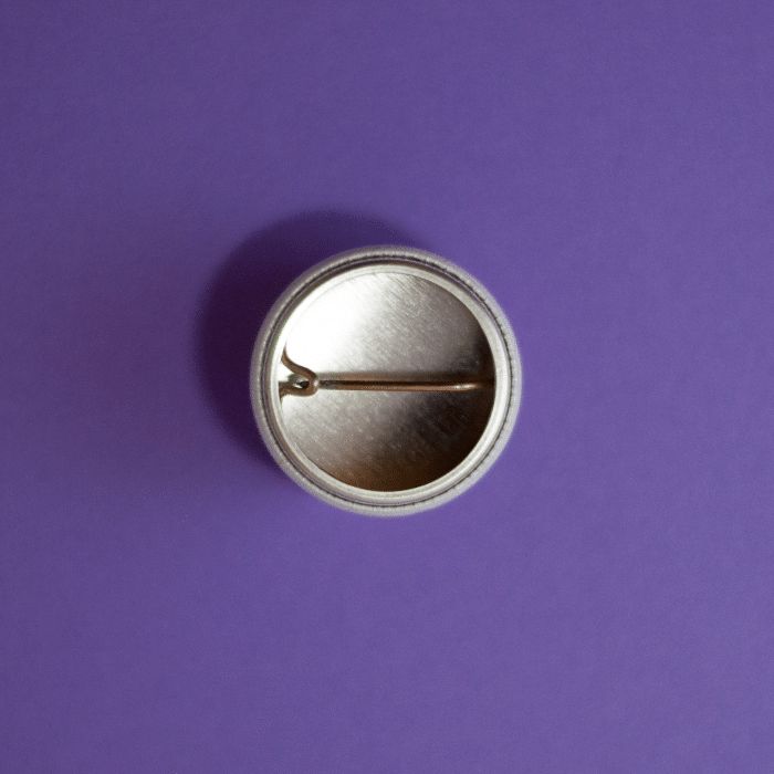 back view of human button