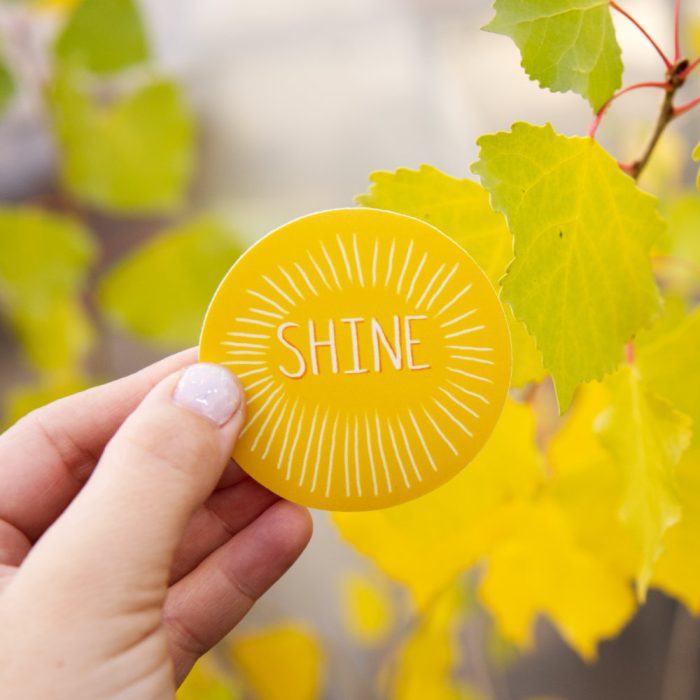 Shine Sticker - Image 2