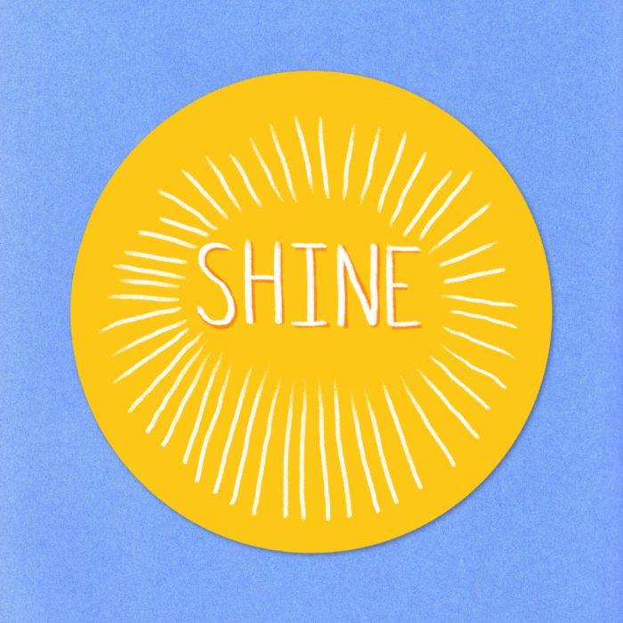Shine Sticker