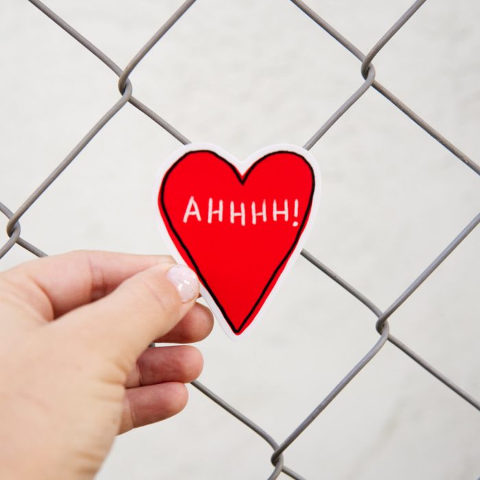 Ahhhhh Sticker - Image 2