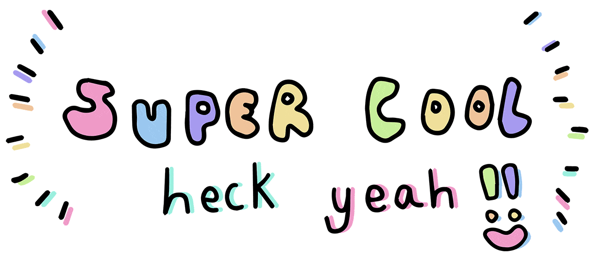 Super Cool Heck Yeah Logo