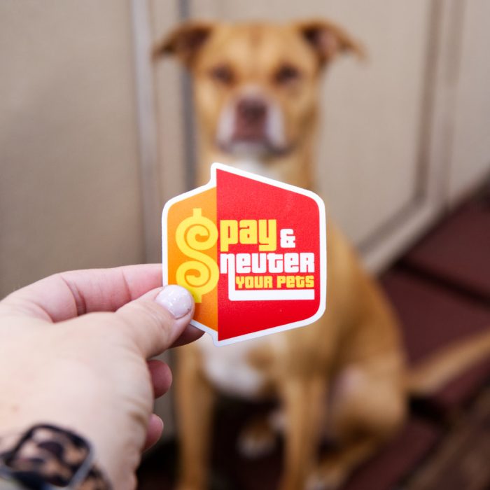 Spay and Neuter Your Pets Sticker - Image 2